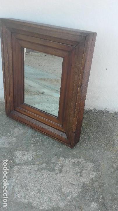 Antig&uuml;edades: Espejo de madera - Foto 2