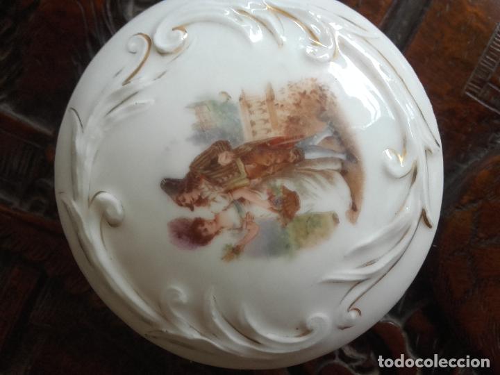 Antig&uuml;edades: Caja porcelana - Foto 4