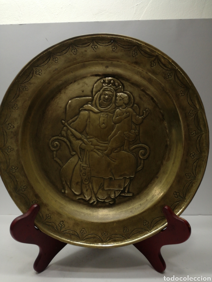 Antig&uuml;edades: Plato limosnero antiguo - Foto 1