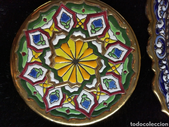Antig&uuml;edades: Platos de ceramica y oro - Foto 2