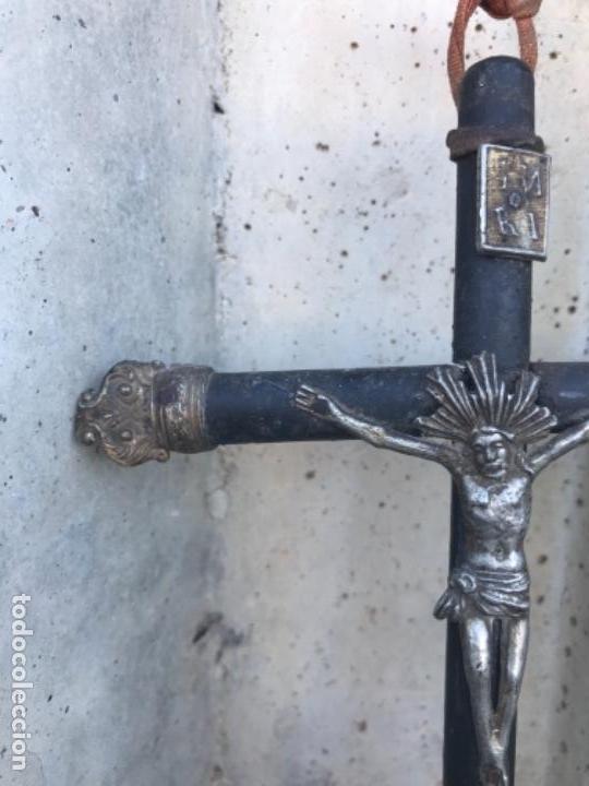 Antig&uuml;edades: Crucifijo, madera - Foto 2