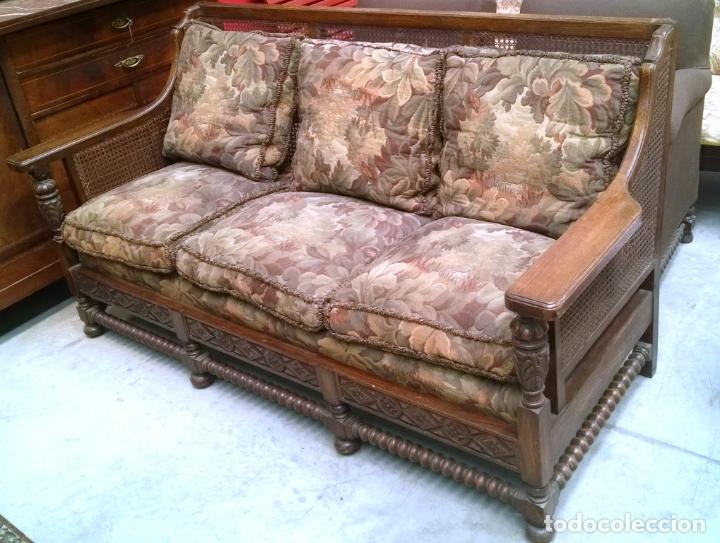 excelente y antiguo sofá original siglo xix. 3 - Compra venta en  todocoleccion