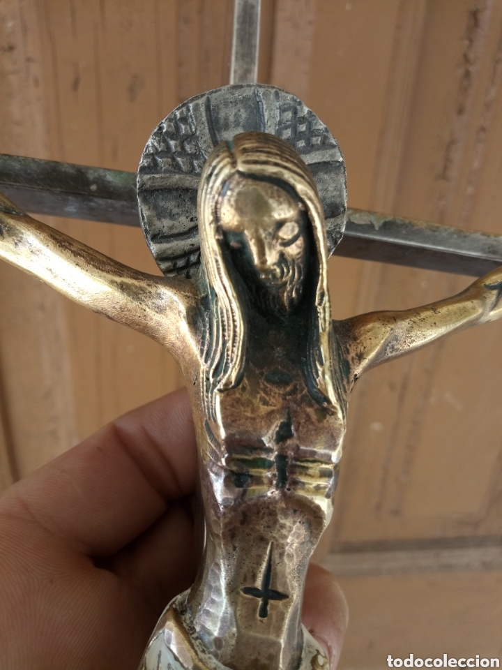 Antig&uuml;edades: BONITO CRUCIFIJO - Foto 8