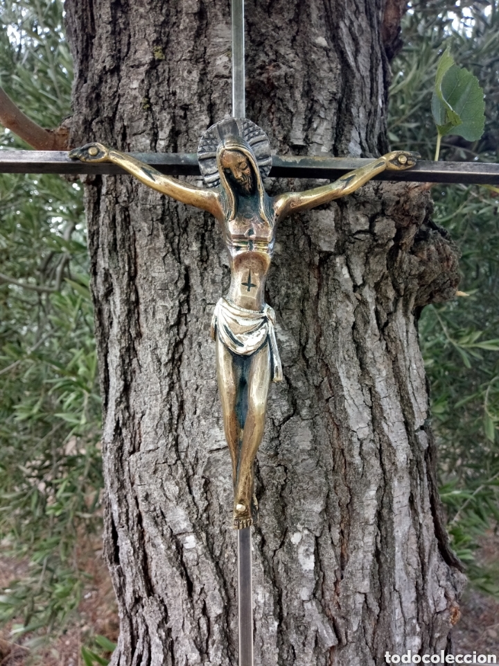 Antig&uuml;edades: BONITO CRUCIFIJO - Foto 3