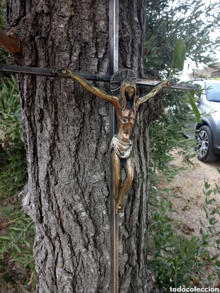 Antig&uuml;edades: BONITO CRUCIFIJO - Foto 2