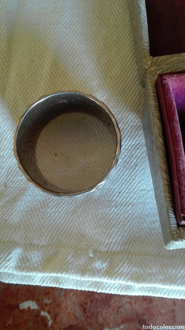 Antig&uuml;edades: Servilleteros plata victorianos - Foto 4