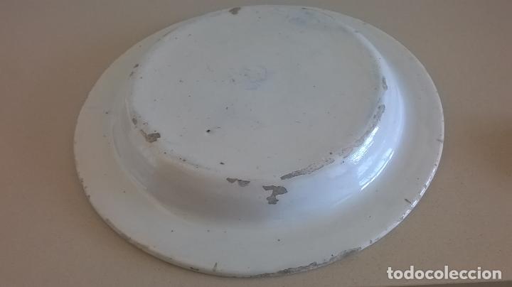 Antig&uuml;edades: Plato de Manises.Diametro 40 cm - Foto 11