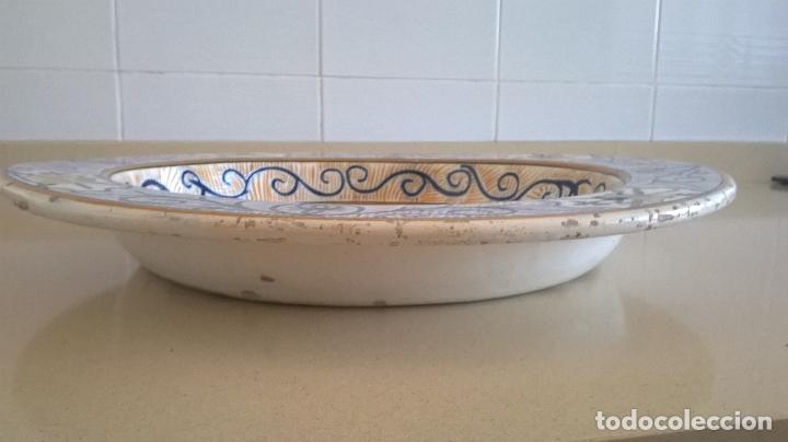 Antig&uuml;edades: Plato de Manises.Diametro 40 cm - Foto 12