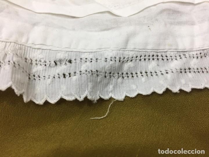 Antig&uuml;edades: Antiguo gorro de mujer, de algod&oacute;n - Foto 3