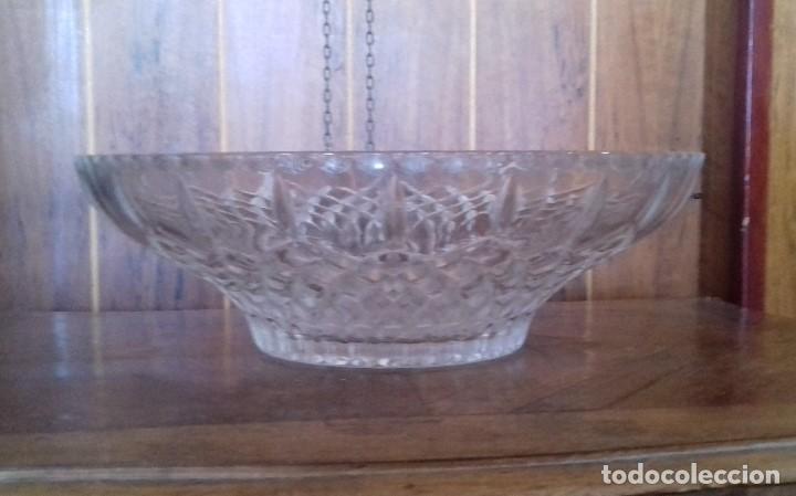 Antig&uuml;edades: ANTIGUO CENTRO DE MESA DE CRISTAL TALLADO. - Foto 1