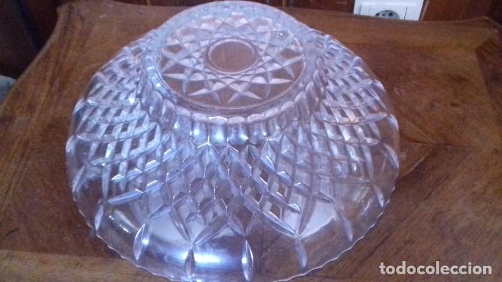 Antig&uuml;edades: ANTIGUO CENTRO DE MESA DE CRISTAL TALLADO. - Foto 3