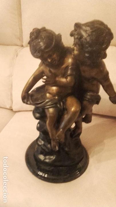 Antig&uuml;edades: Escultura de bronce A.Moreau