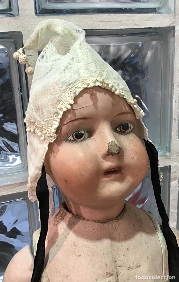 Antig&uuml;edades: GORRO DE NI&Ntilde;OS DE ENCAJE S. XIX - Foto 5