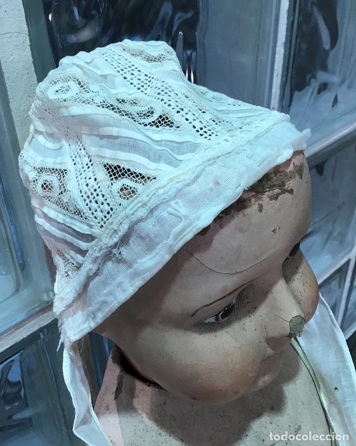 Antig&uuml;edades: GORRO DE NI&Ntilde;OS EN ENCAJE , S. XIX - Foto 2