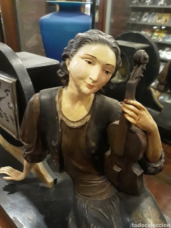 Antig&uuml;edades: Antiguo reloj de sobremesa - Foto 2