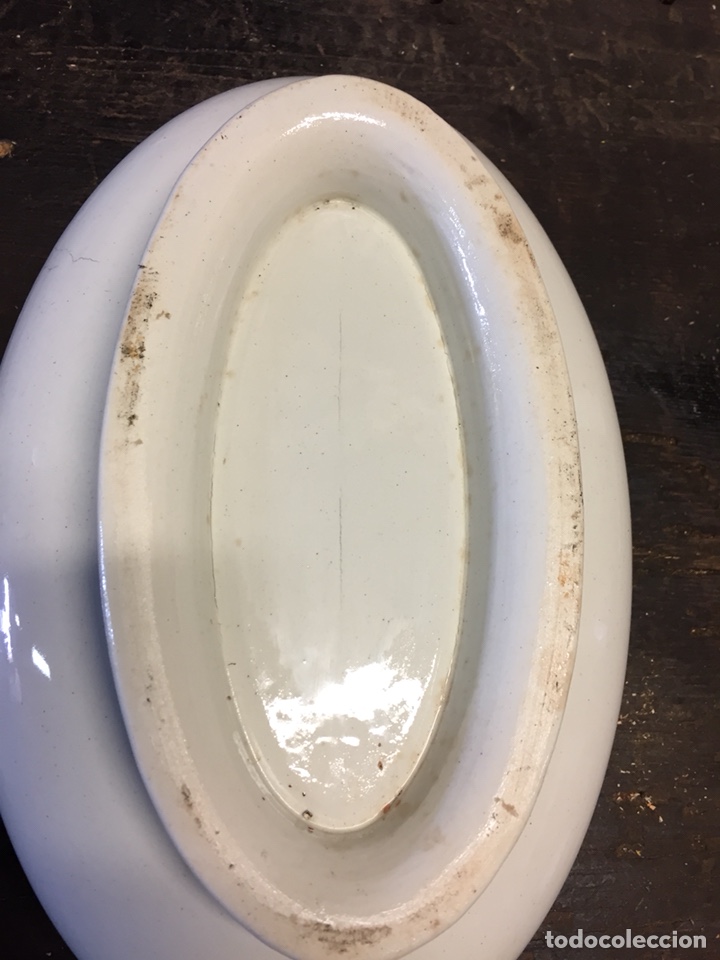Antig&uuml;edades: Sopera porcelana. Pa - Foto 3