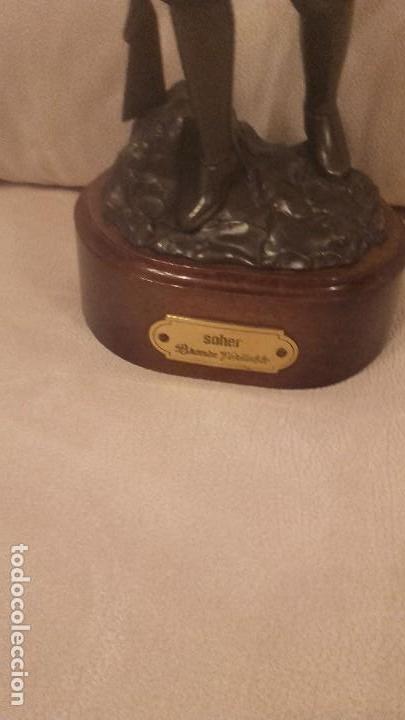 Antig&uuml;edades: Escultura de bronce Soher - Foto 2