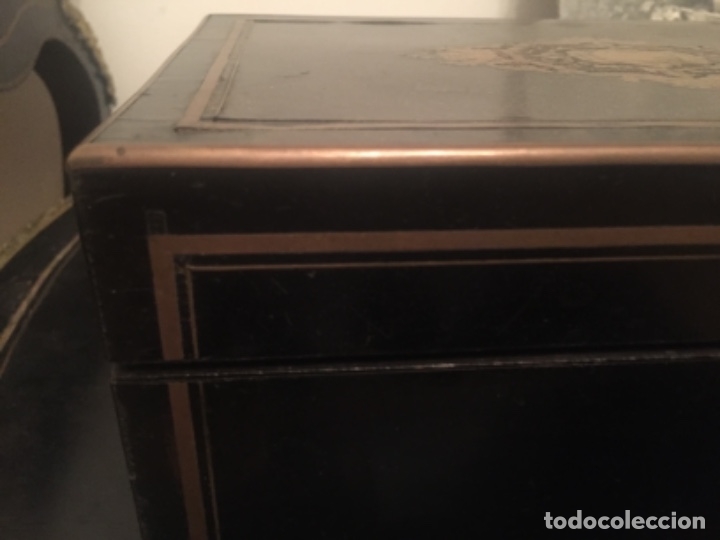 Antig&uuml;edades: Caja Costurero Napoleon III - Foto 5