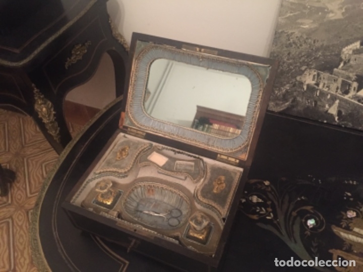 Antig&uuml;edades: Caja Costurero Napoleon III - Foto 6
