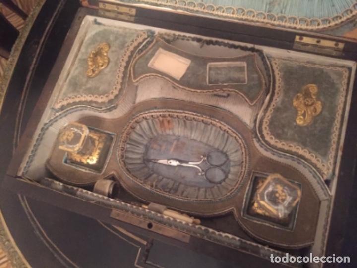 Antig&uuml;edades: Caja Costurero Napoleon III - Foto 7