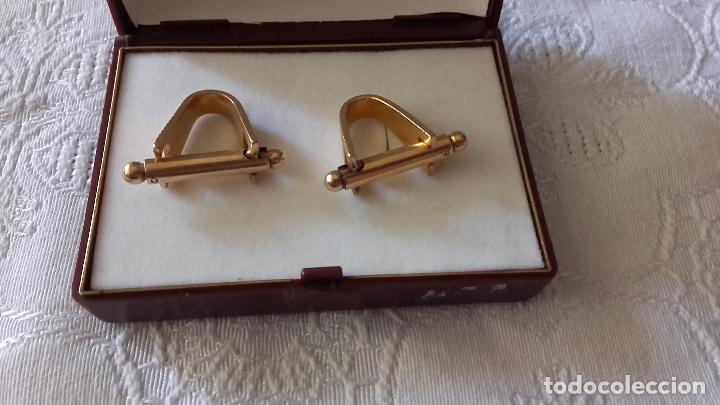 Antig&uuml;edades: Gemelos plaque oro - Foto 2