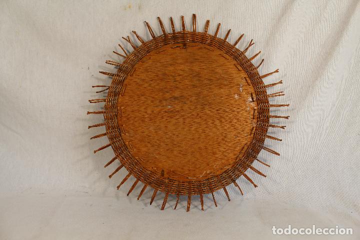 Antig&uuml;edades: espejo de bamb&uacute; - Foto 3