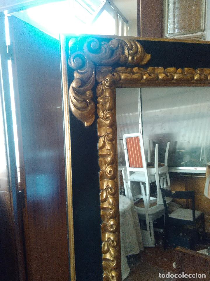 Antig&uuml;edades: MARCO CON ESPEJO DE ESTILO BARROCO GRANDE - Foto 3
