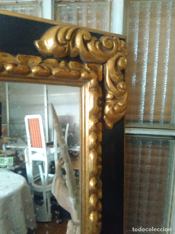 Antig&uuml;edades: MARCO CON ESPEJO DE ESTILO BARROCO GRANDE - Foto 4