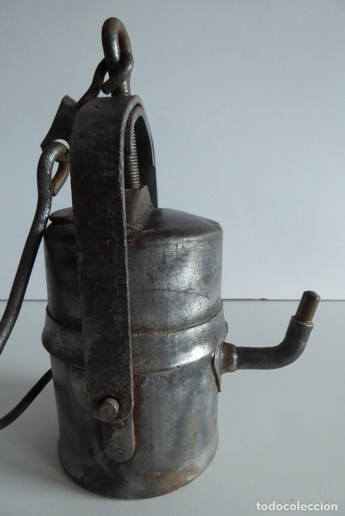 Antig&uuml;edades: ANTIGUO CANDIL DE CARBURO - Foto 2