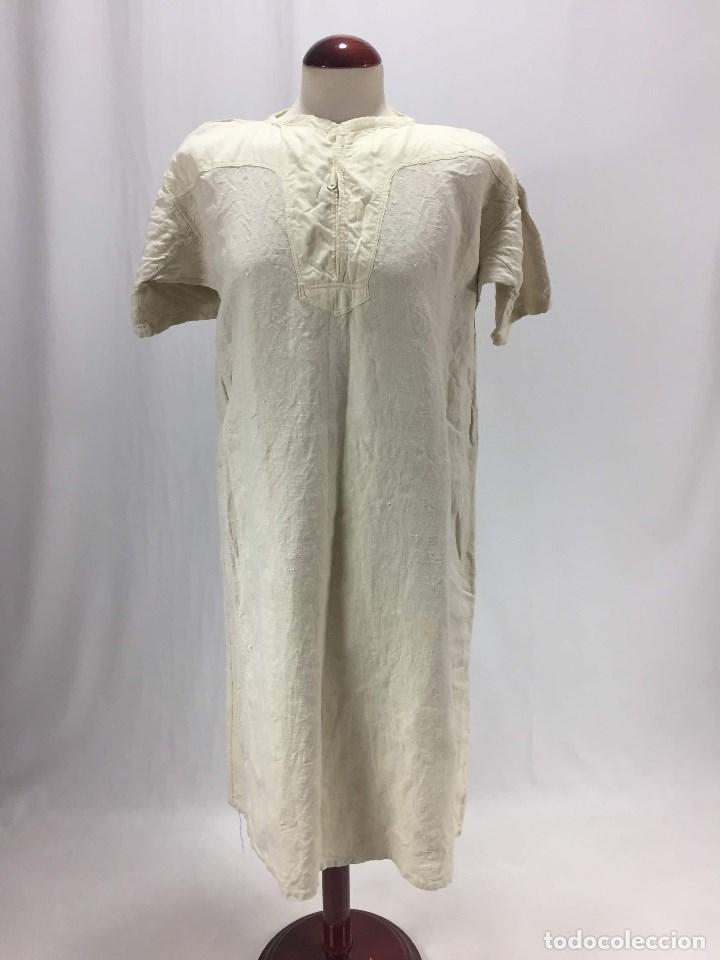 Antig&uuml;edades: Camisa de lienzo antigua - Foto 2