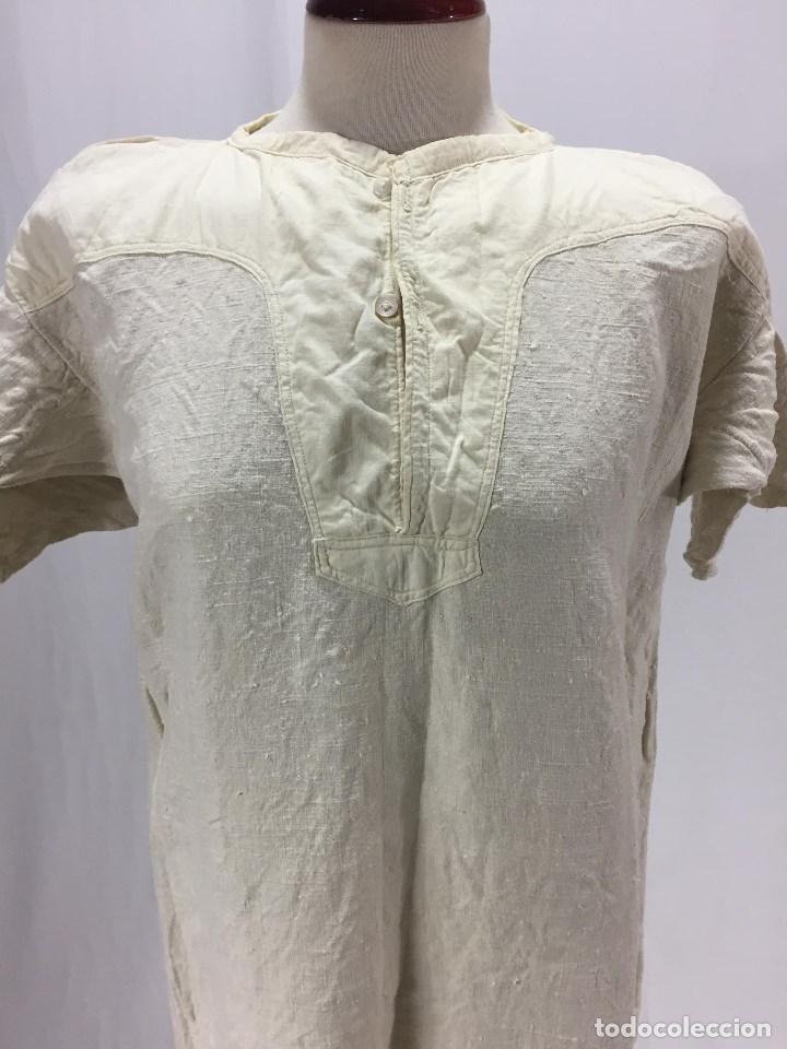 Antig&uuml;edades: Camisa de lienzo antigua - Foto 1