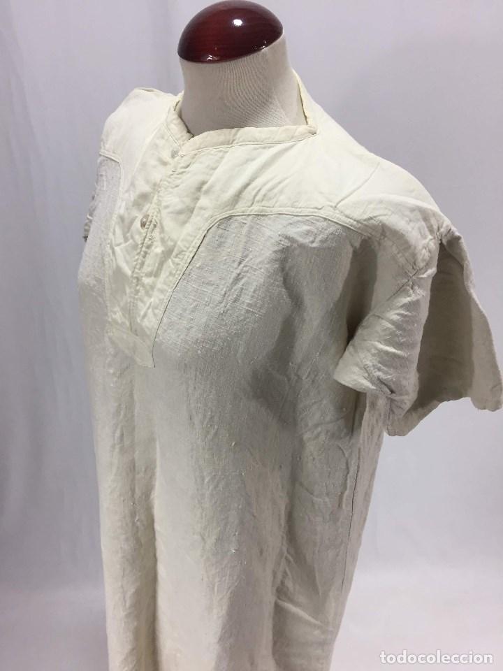 Antig&uuml;edades: Camisa de lienzo antigua - Foto 4