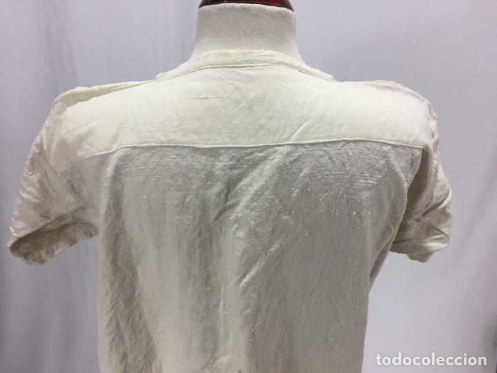 Antig&uuml;edades: Camisa de lienzo antigua - Foto 6