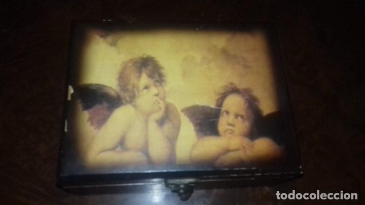 Antiguidades: ANTIGUA CAJA DE MADERA