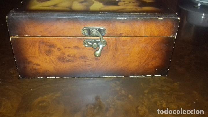 Antig&uuml;edades: ANTIGUA CAJA DE MADERA - Foto 2