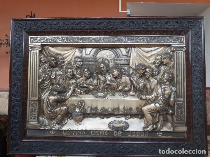 Antig&uuml;edades: antiguo cuadro de la ultima cena - Foto 1