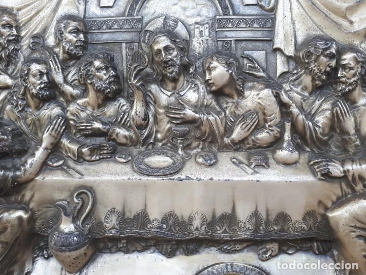Antig&uuml;edades: antiguo cuadro de la ultima cena - Foto 3