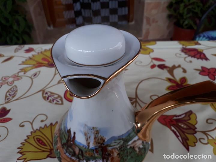 Antig&uuml;edades: antigua jarra de chocolate de limoges - Foto 2