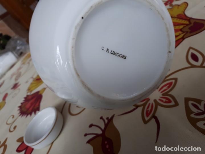 Antig&uuml;edades: antigua jarra de chocolate de limoges - Foto 7