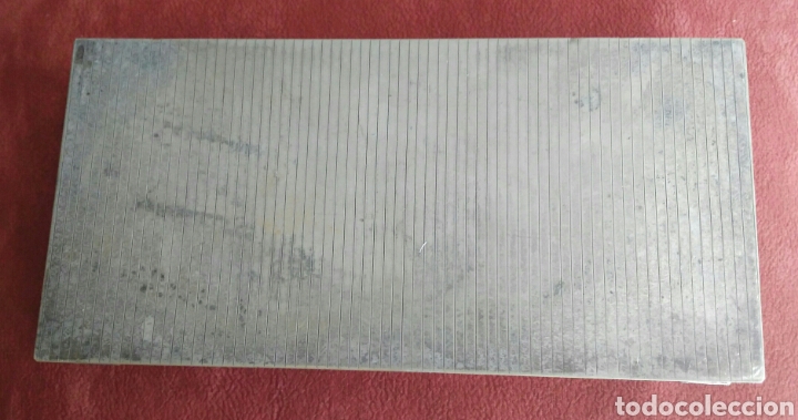 Antiquit&eacute;s: CAJA DE ALPACA. INTERIOR MADERA. ENVIO CERTIFICSDO INCLUIDO.