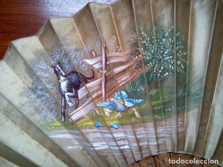 Antig&uuml;edades: * ANTIGUO ABANICO .PERIC&Oacute;N . (Rf:20/b*) - Foto 2