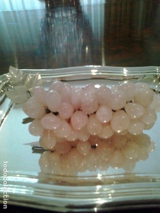 Antig&uuml;edades: Racimo uvas cuarzo rosa ,S XX - Foto 3