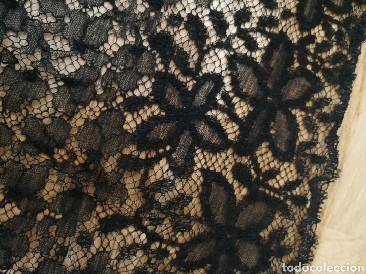 Antig&uuml;edades: ANTIGUO VELO MANTILLA ENCAJE - Foto 4