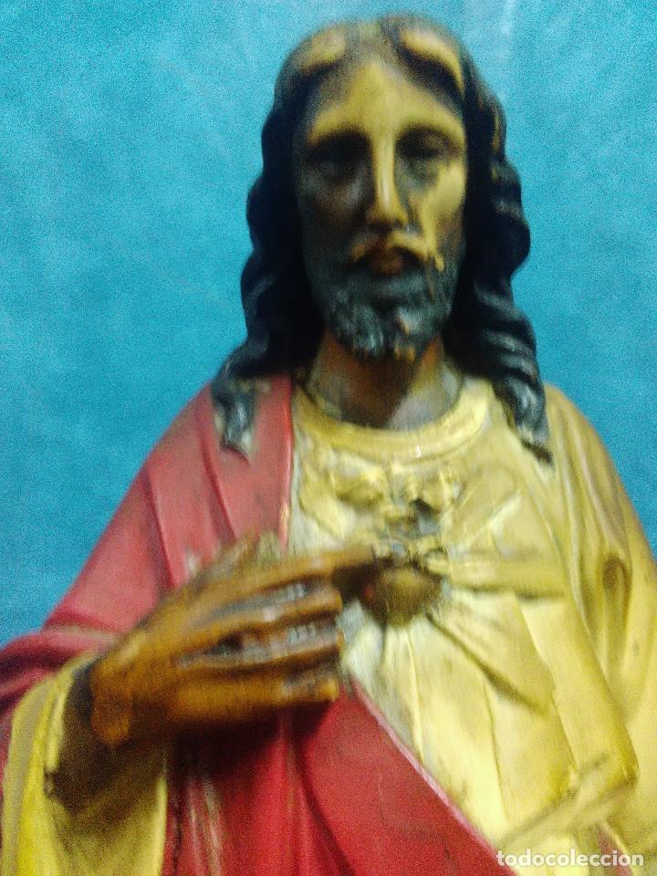 Antig&uuml;edades: ERGUIDO SAGRADO CORAZON OLOT - Foto 2