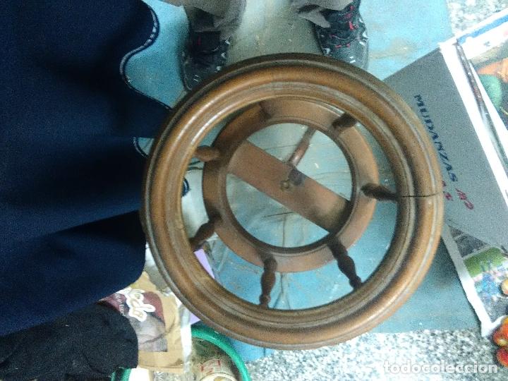 Antig&uuml;edades: MACETERO  MADERA TORNEADA - Foto 5