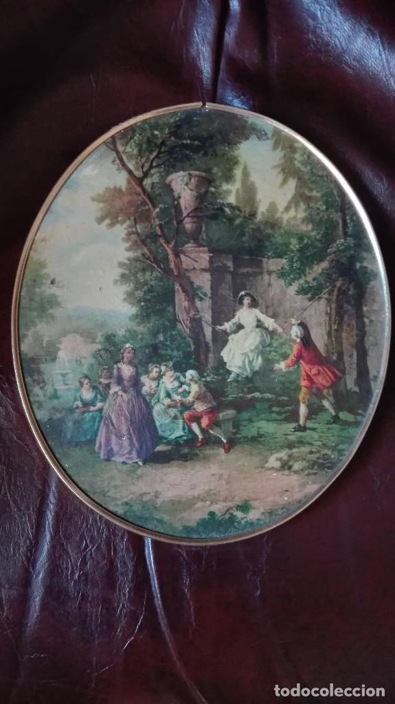 Oggetti Antichi: Escena romantica,Cromografia.