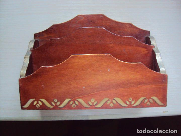Antig&uuml;edades: SEPARADOR DOCUMENTOS CARTAS PRECIOSO - Foto 1