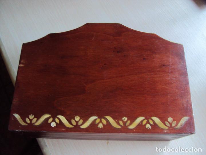 Antig&uuml;edades: SEPARADOR DOCUMENTOS CARTAS PRECIOSO - Foto 3