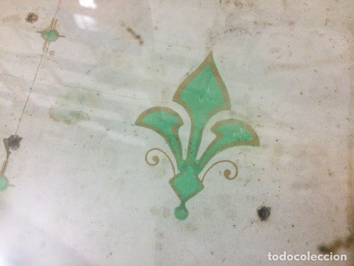 Antig&uuml;edades: CUADRO VITRINA DE PARED DEL SIGLO XIX - Foto 2