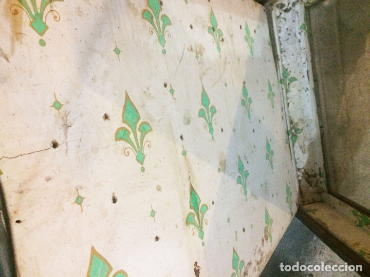Antig&uuml;edades: CUADRO VITRINA DE PARED DEL SIGLO XIX - Foto 5